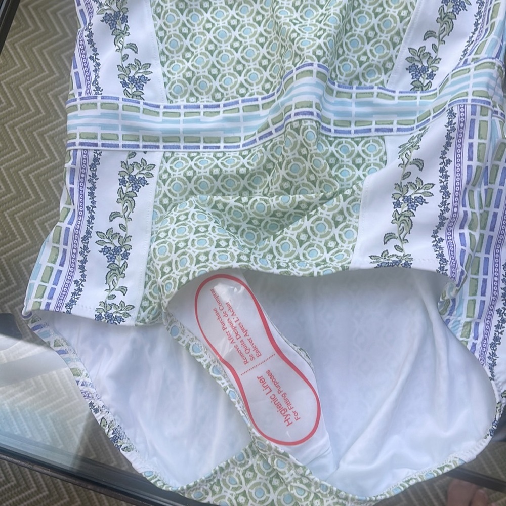 Tory Burch NWT Lipsi Swimsuit in Botanical Garden S - Picture 7 of 10